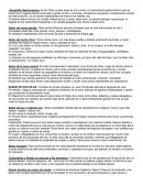 Resúmen: geografía gastronómica de Chile