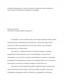 Fotografía contemporanea y el cambio de ella ante la evolución de la cámara fotográficá