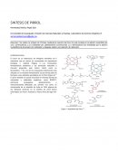 Sintesis de pirrol