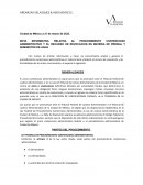 Nota informativa relativa al procedimiento contencioso administrativo y el recurso de revocacion en materia de predial y suministro de agua