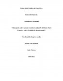 Monografía sobre la carta Encíclica Laudato Sí del Santo Padre Francisco sobre el cuidado de la casa común