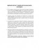 Aplicación de los 7 cambios de la nueva teoría estratégica