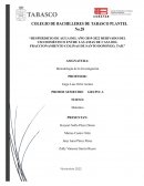 Metodología de la investigación, Escasez de agua