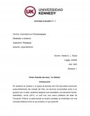 Estudio del caso, “La Patota”