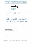 Laboratori #1 : Análisis de rutas sobre internet