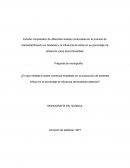 Estudio comparativo de diferentes aceites comerciales en el proceso de transesterificación en biodiesel