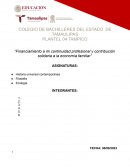 Financiamiento a mi continuidad profesional y contribución solidaria a la economía familiar