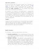 Equilibrio económico y modelo económico
