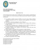 Práctica costos y presupuestos