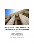Génesis de las Unidades Tecnológicas de Santander