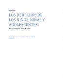 Resúmen de los derechos de los niños, niñas y adolescentes