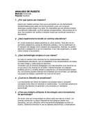 Análisis de puesto: Docente