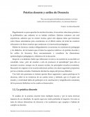 Práctica docente y estilos de Docencia