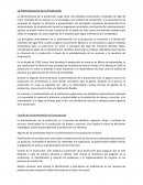 La Administración de la Producción