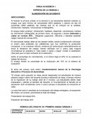 Fundamentación teórica de la Psicología Educativa o Procesos de Aprendizaje