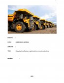 Maquinarias utilizadas en perforación en minería subterránea