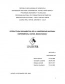 Organigrama Funcional UNERMB