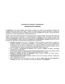 Anteproyecto personal o empresarial