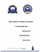 Reglamento interno, externo y funciones del Centro de Estudiantes