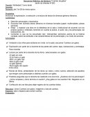 Secuencia Didáctica: de literatura “Cuentos de gatos”