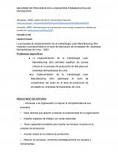 Mejorar de procesos en la industria framaceutica de envasados