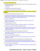 Cuestionario bautizo