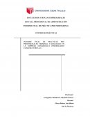 Informe final de práctica pre profesional. Desarrollo Inmobiliario Constructor S.A.C