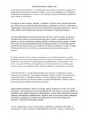 Educación artística: ciencia y arte