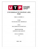 Tecnologías del aprendizaje. Mis competencias digitales