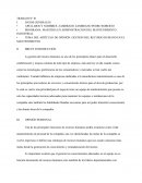Tema del artículo de opinión: Gestión del recurso humano en el mantenimiento