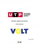 Segmento de la bebida energética Volt