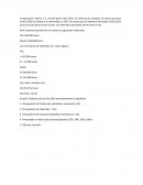 Presupuesto El Imperio, C.A