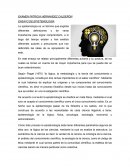 Ensayo de epistemología