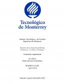 Evidencia: Un dulce problema. Economía empresarial