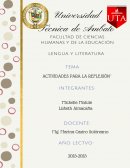 Didáctica de lengua y literatura