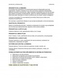 Pronósticos de la demanda