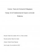 Trabajao final didáctica - tramo pedagógico