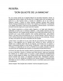 Reseña: “Don Quijote de La Mancha”