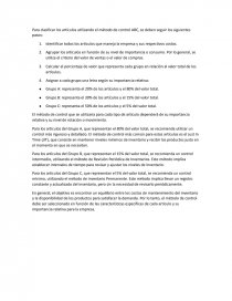 Método ABC. Página 1