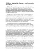 Gobierno Regional de Huánuco modifica escala de viáticos