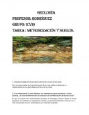 Meteorización y suelos