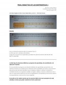 Didáctica de las matemáticas 1