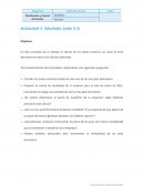 Planificación y Control de Gestión. Muebles León S.A