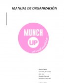 Manual de organización Munch Up