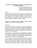 El docente y su práctica