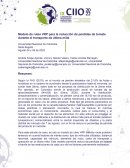 Modelo de ruteo VRP para la reducción de pérdidas de tomate durante el transporte de última milla