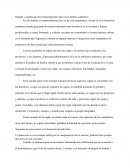 Sentido y significado del comportamiento ético en el ámbito académico