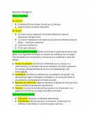 Resumen Biología 2: Teorías evolutivas