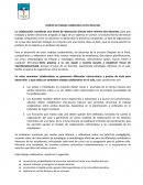 Análisis de trabajo colaborativo entre docentes