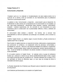 Comunicacion y desarrollo. Página 1